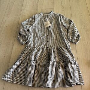 Petal & Pup Daria Print Tiered Dress size S/M